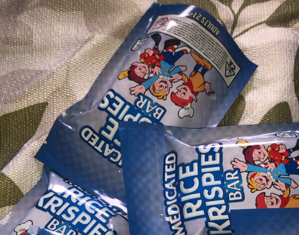 Medicated Rice Krispies Bar